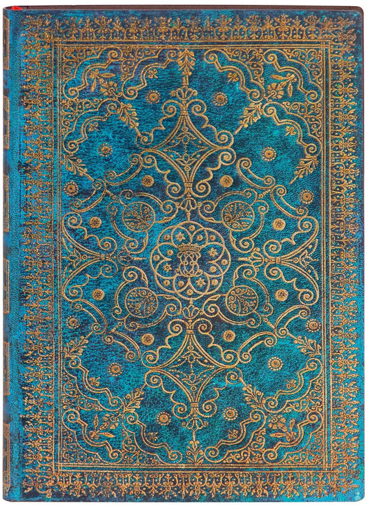 PAPERBLANKS Notizbuch Azurblau Midi FB6476-3 liniert 176 Seiten
