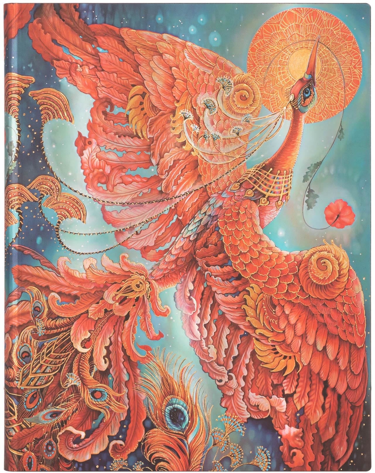 PAPERBLANKS Notizbuch Feuervogel Ultra FB8209-5 liniert 176 Seiten