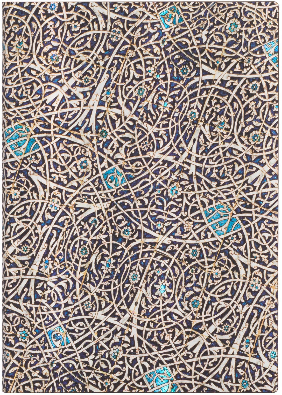 PAPERBLANKS Notizbuch Granada-Türkis Midi FB8216-3 liniert 176 Seiten