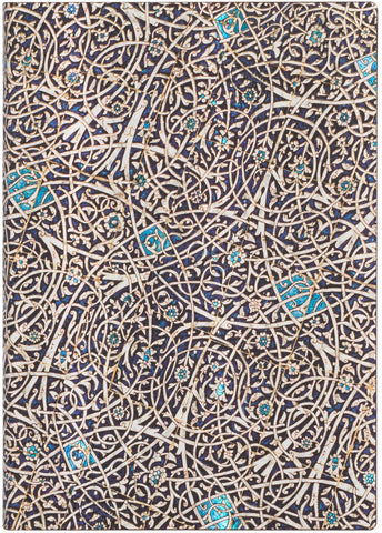 PAPERBLANKS Notizbuch Granada-Türkis Midi FB8216-3 liniert 176 Seiten