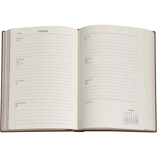 PAPERBLANKS Agenda Ballons Midi 25/26 FD0667-2 1W/2S 18M DE HOR SC 13x18cm