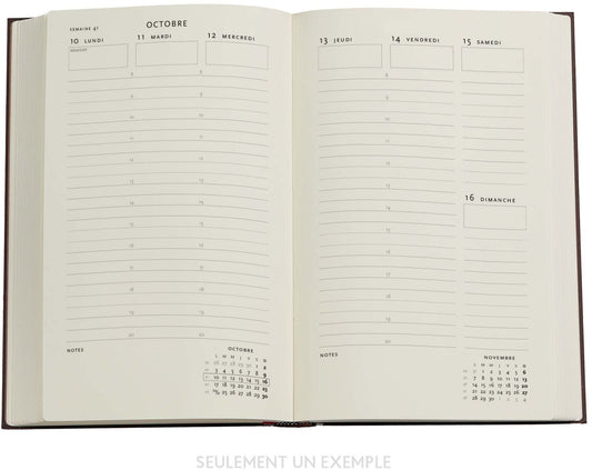 PAPERBLANKS Agenda Trop. Garten Maxi 25/26 FD0670-2 1W/2S 18M DE VER SC 13.5x21cm