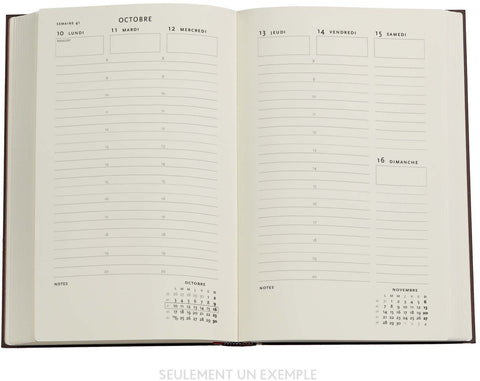 PAPERBLANKS Agenda Trop. Garten Maxi 25/26 FD0670-2 1W/2S 18M DE VER SC 13.5x21cm