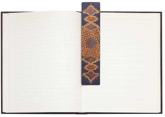 PAPERBLANKS Lesezeichen Safawidisch Indigo PA8232-3