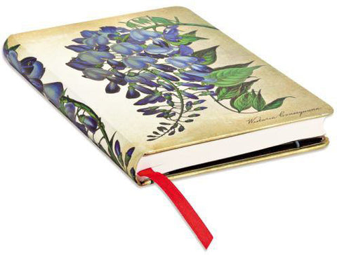 PAPERBLANKS Notizbuch Glyzinie PB3571-8 Mini, liniert 176 Seiten