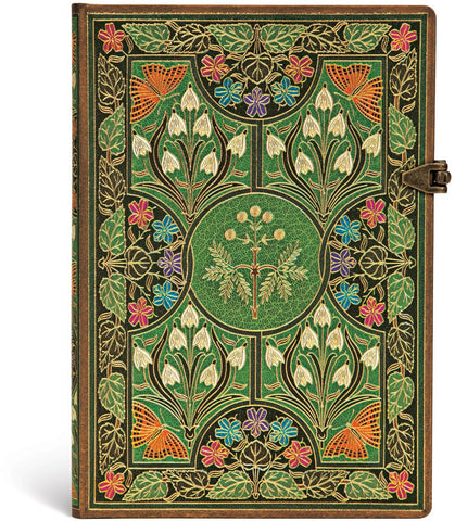 PAPERBLANKS NB Blühende Poesie PB4614-1 Blühende Poesie Midi LIN