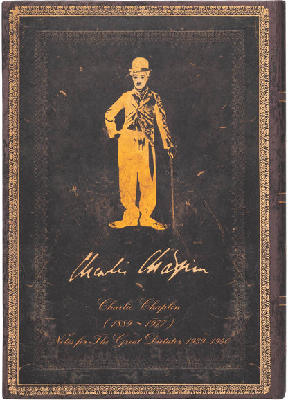 PAPERBLANKS Notizbuch Charlie Chaplin PB7255-3 Midi,liniert,144 Seiten