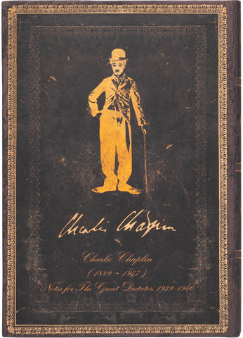 PAPERBLANKS Notizbuch Charlie Chaplin PB7255-3 Midi,liniert,144 Seiten