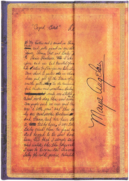 PAPERBLANKS Notizbuch Vogel singt Midi PB8185-2 liniert, 144 S., bunt