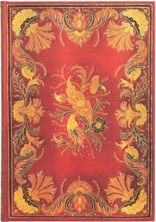 PAPERBLANKS Notizbuch Fiammetta Midi PB8189-0 blanko 144 Seiten