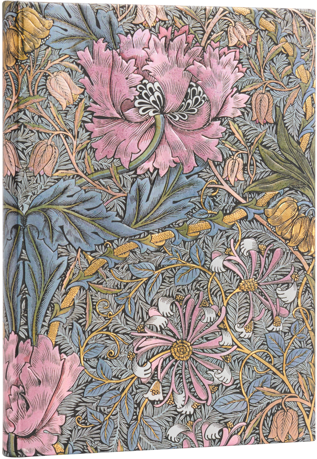 PAPERBLANKS Notizbuch Ultra PB9386-2 Morris Heckenkirsche,b. 176 S.