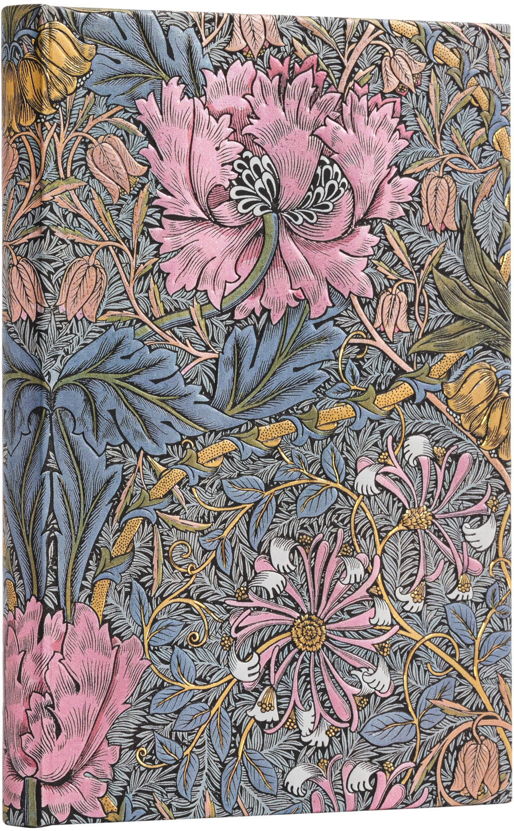 PAPERBLANKS Notizbuch Midi PB9387-9 Morris Heckenkirsche,l. 176 S.