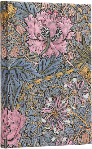 PAPERBLANKS Notizbuch Midi PB9388-6 Morris Heckenkirsche,b. 176 S.