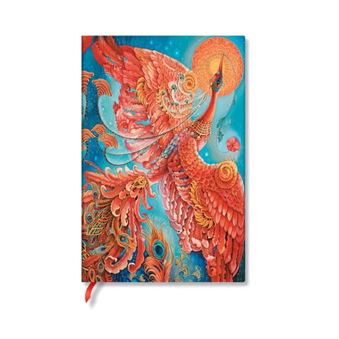 PAPERBLANKS Notizbuch Feuervogel Mini PB9683-2 liniert 176 Seiten