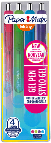 PAPERMATE InkJoy Gel M/0,7mm 1978321 magenta,violett,h'grün,h'blau