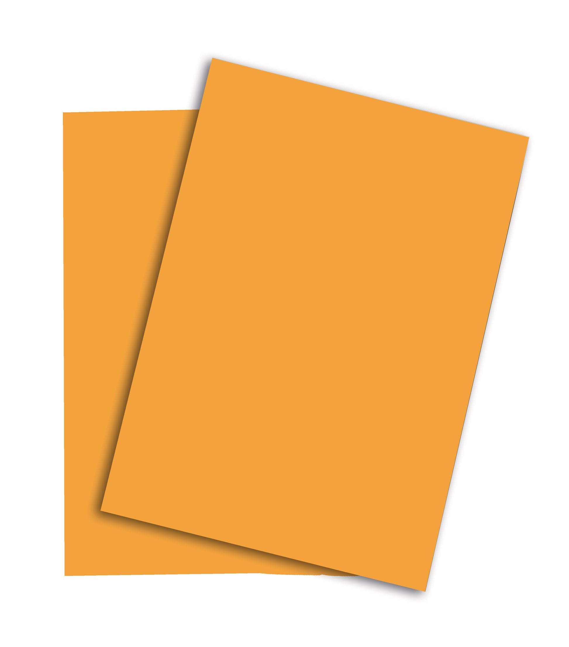 PAPYRUS Rainbow Papier FSC A3 88042418 mittelorange, 160g 250 Blatt