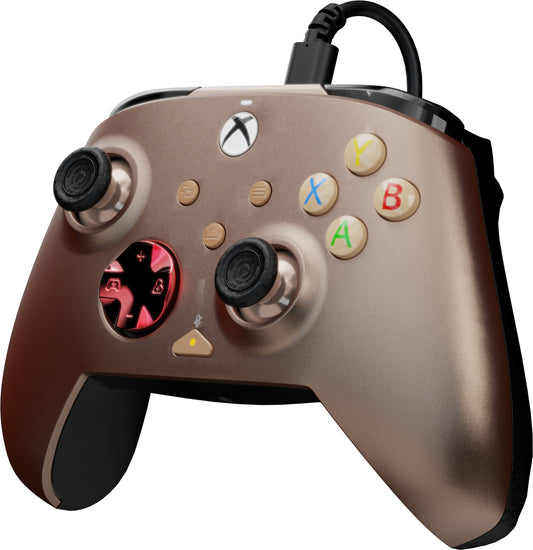 PDP Wired Rematch Ctrl 049-023-NBR Xbox Nubia Bronze