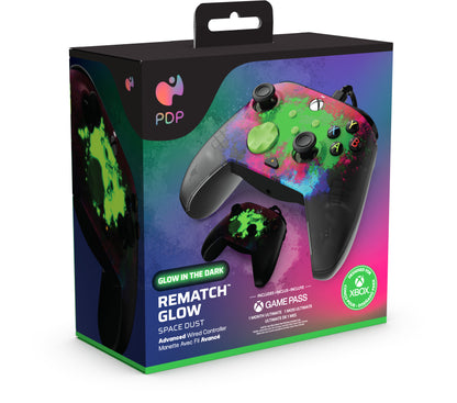 PDP Wired Rematch Ctrl 049-023-SPDT Xbox, Space Dust G.i.t.D.