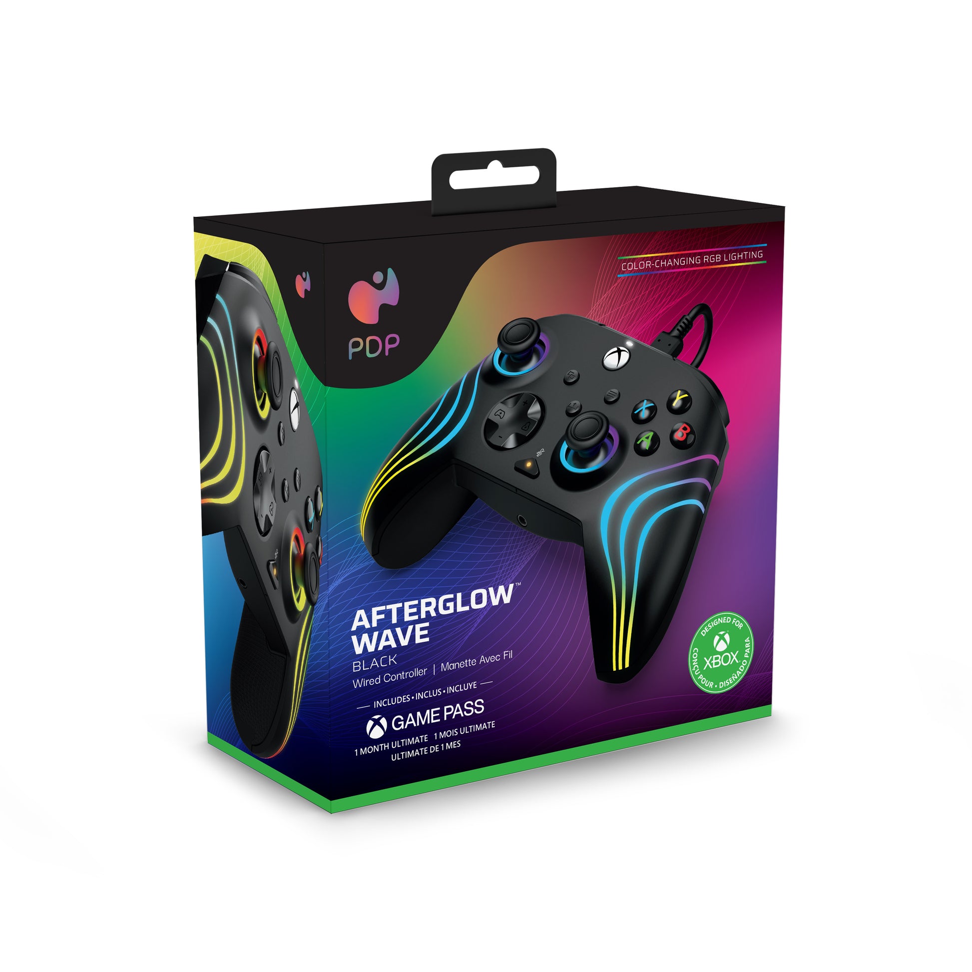 PDP Afterglow WAVE Wired Ctrl 049-024 Xbox SeriesX