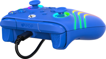 PDP Afterglow WAVE Wired Ctrl 049-024-BL Xbox SeriesX, Blue