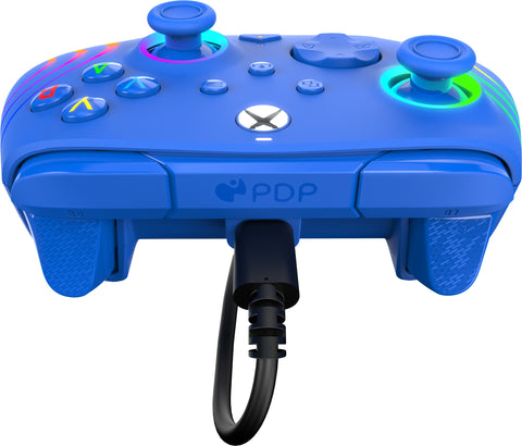 PDP Afterglow WAVE Wired Ctrl 049-024-BL Xbox SeriesX, Blue