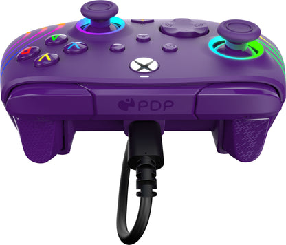 PDP Afterglow WAVE Wired Ctrl 049-024-PR Xbox SeriesX, Purple