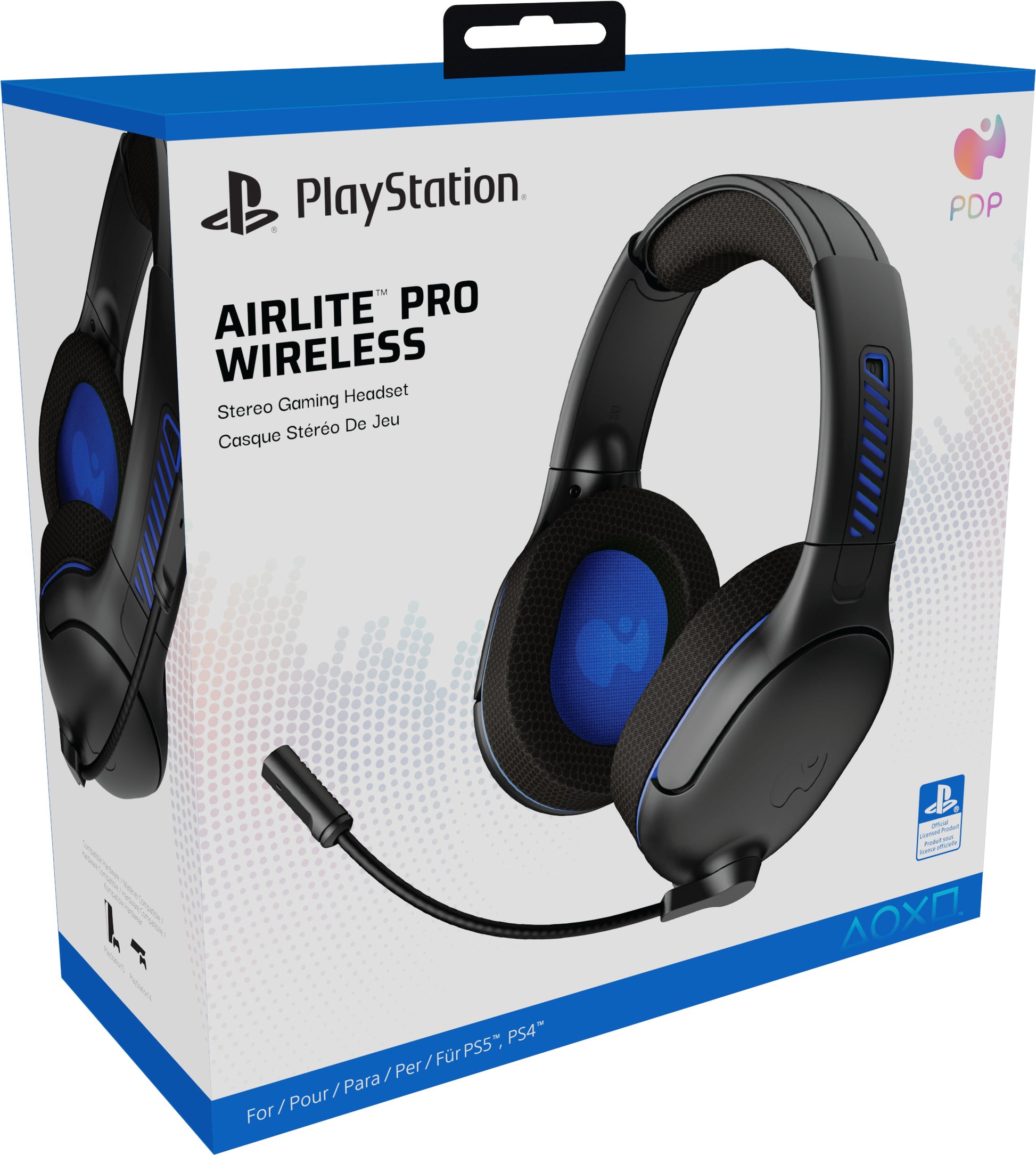 PDP Airlite Pro Wireless Headset 052-017-BK PS5,Black