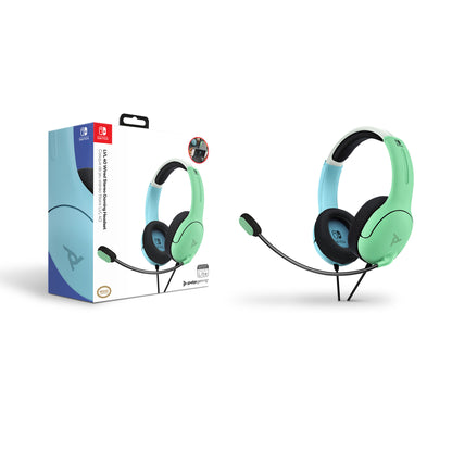 PDP LVL40 Wired Headset 500-162-BLGR-EU Blue/Green for NSW