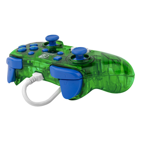 PDP Rock Candy Wired Controller 500-181-LUI NSW, Luigi Lime