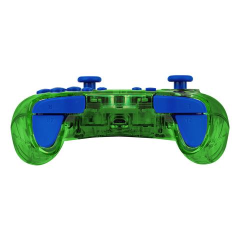 PDP Rock Candy Wired Controller 500-181-LUI NSW, Luigi Lime