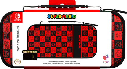 PDP Travel Case Plus, NSW 500-224-SPIG Mario Icon G.i.t.D.