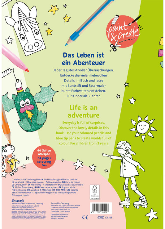 PELIKAN Supermalbuch 101523 A4 100g/m2