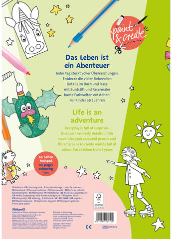 PELIKAN Supermalbuch 101523 A4 100g/m2