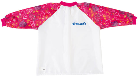 PELIKAN Malschürze Girls 105353 Rote Ärmel
