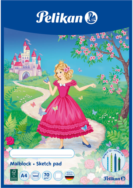 PELIKAN PELIKANmALBLOCK 137679 A4 100BLATT 70G