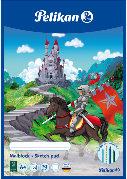 PELIKAN PELIKANmALBLOCK 137679 A4 100BLATT 70G