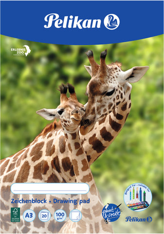 PELIKAN Zeichenblock A3 224840 20 Blatt 20 Blatt