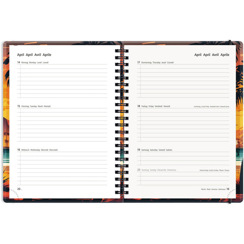 PELIKAN Schüleragenda Camper 25/26 300027019 1W/2S 15.5x19.9cm