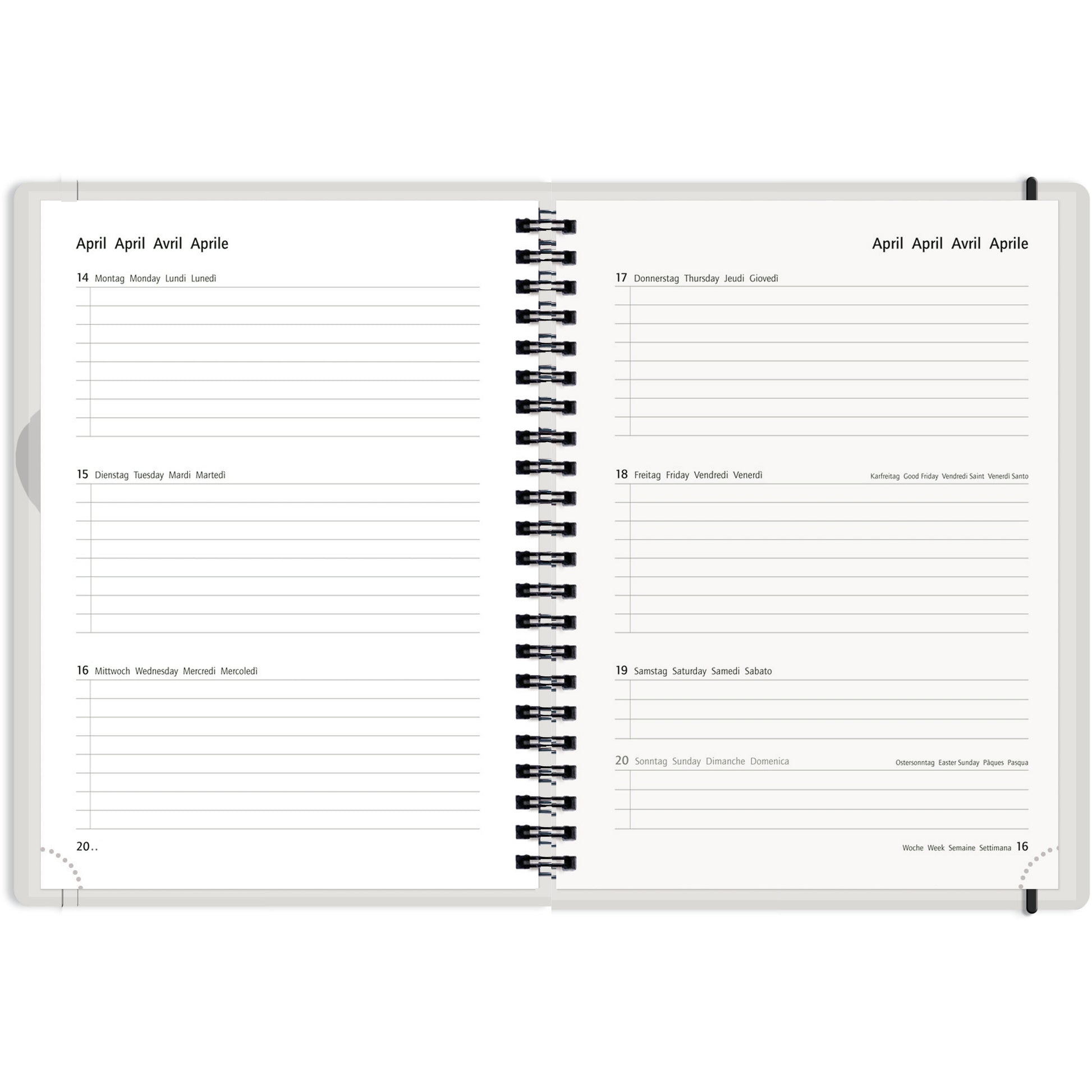 PELIKAN Schüleragenda Sneaker 25/26 300027022 1W/2S 15.5x19.9cm