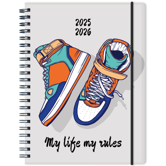 PELIKAN Schüleragenda Sneaker 25/26 300027022 1W/2S 15.5x19.9cm