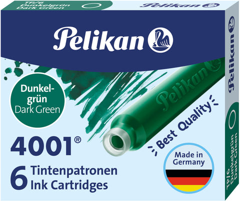 PELIKAN Tintenpatronen TP/6 300087 grün 6 Stück