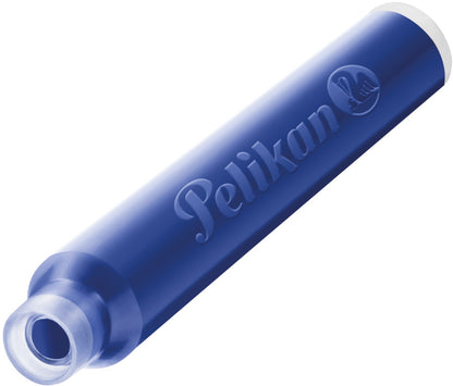 PELIKAN Tintenschreib.-Patronen TP/6 301176 königsblau, löschbar 6 Stück