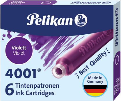 PELIKAN Tinte 4001 TP/6 301697 violett 6 Stück