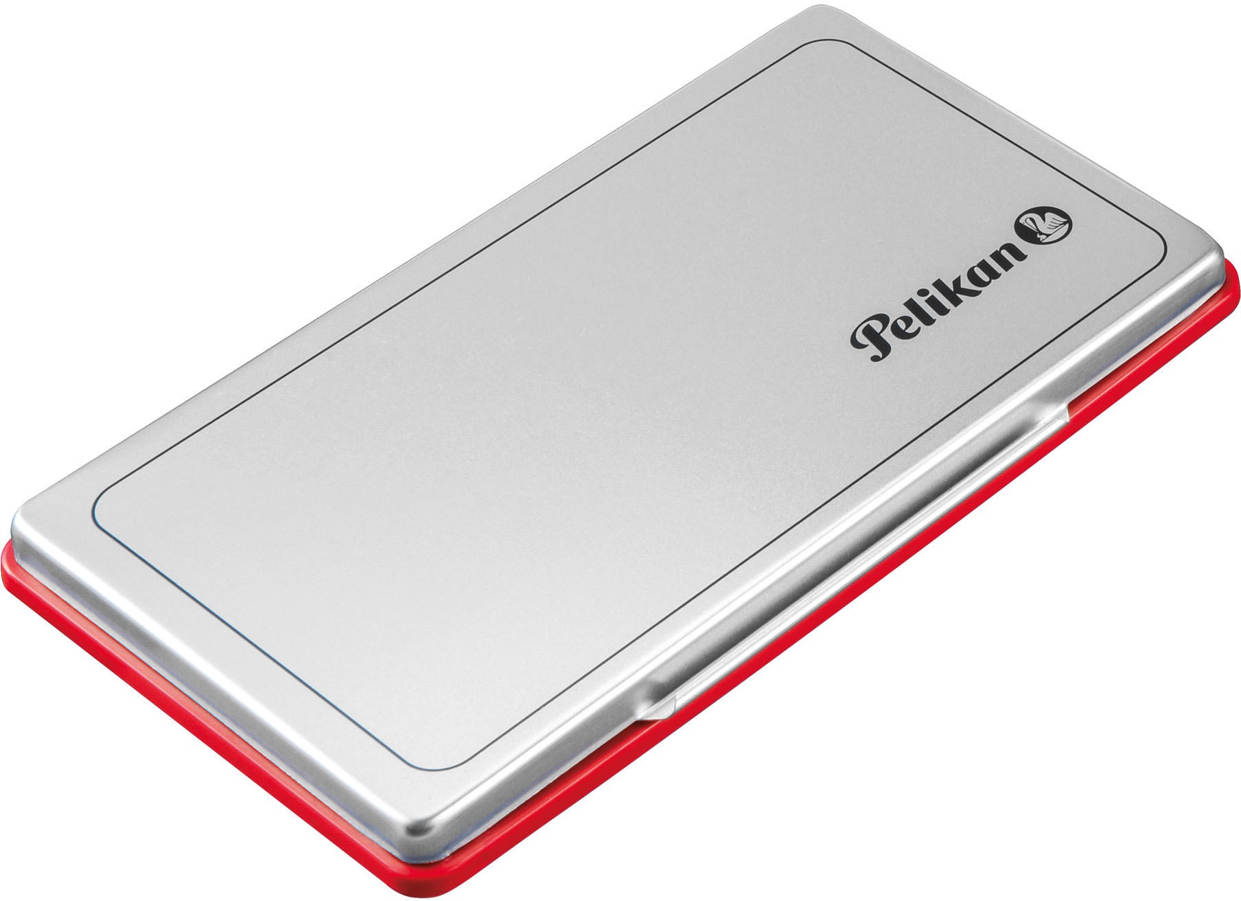 PELIKAN Metall-Stempelkissen rot 331132 Gr.1 16x9cm