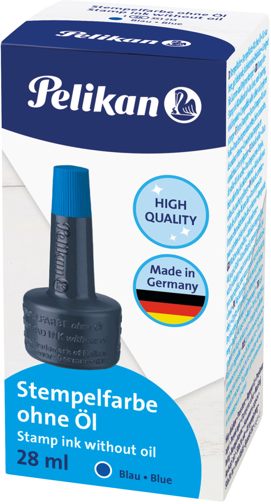 PELIKAN Stempelfarben 4 K 351213 blau
