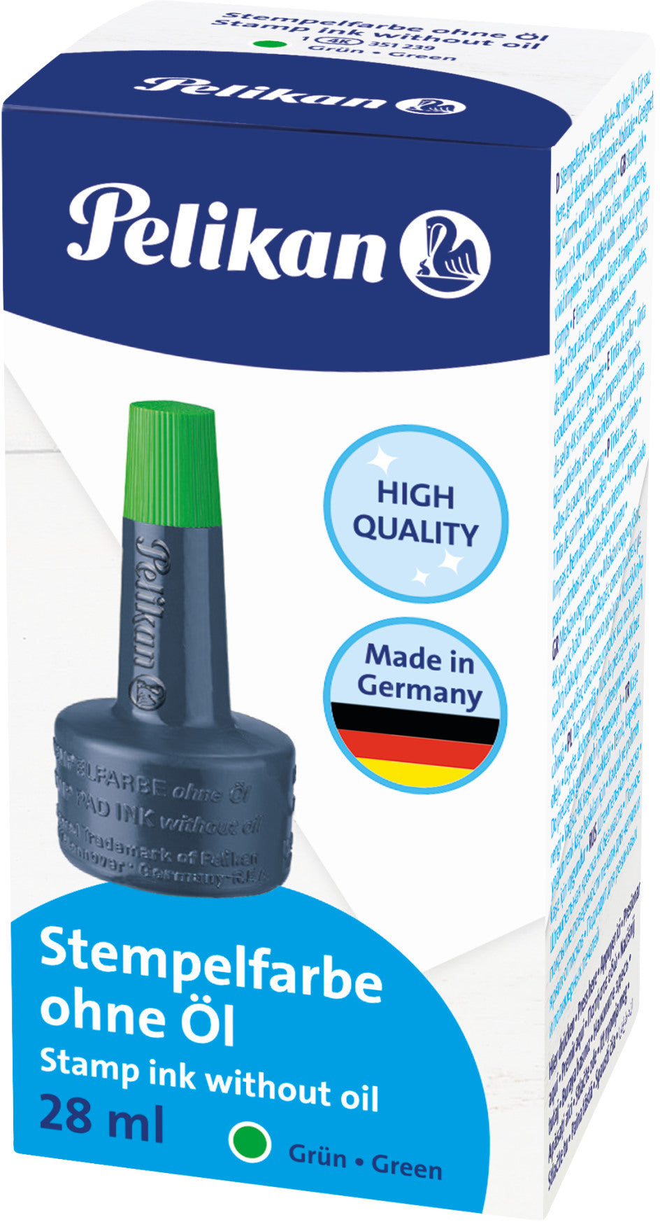 PELIKAN Stempelfarben 4 K 351239 grün
