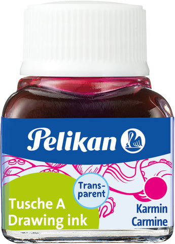 PELIKAN Tusche 10ml 523/2 karmin