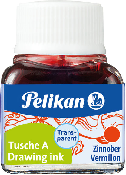 PELIKAN Tusche 10ml 523/3 zinnober
