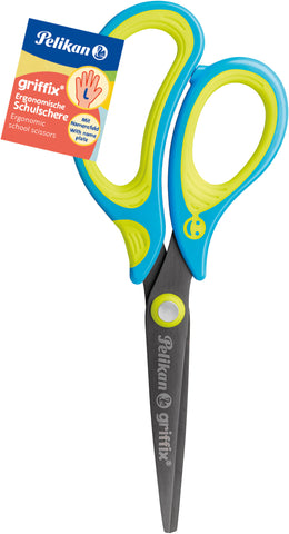 PELIKAN Display Schere Griffix 605380 spitz, ass. 12 Stk.