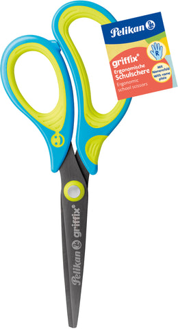 PELIKAN Display Schere Griffix 605380 spitz, ass. 12 Stk.